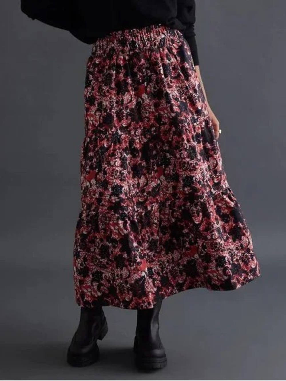 Anthropologie Maeve The Somerset Floral Skirt Size 2X